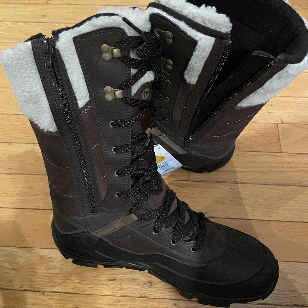 Brand New Merrell Women’s Tall Aurora Ice+ Winter Boots